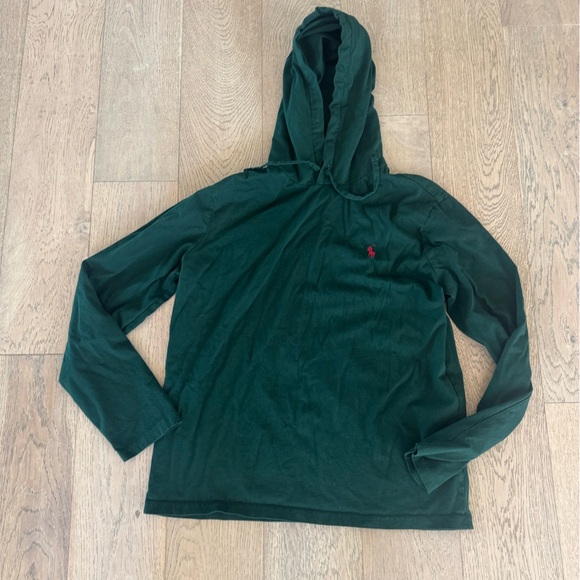 Polo Ralph Lauren Tops - Polo Ralph Lauren Dark Green Women's t shirt with hood